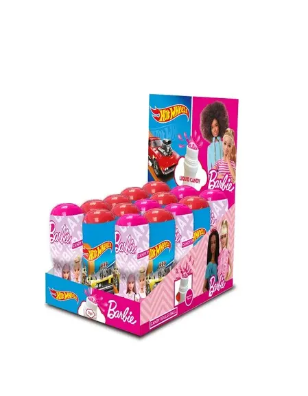 CANDY ROLL ON – BARBIE & HOT WHEELS