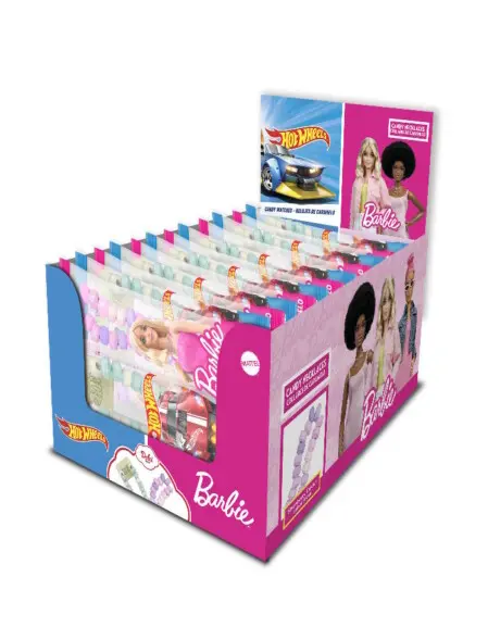 COLLAR Y RELOJ DE CARAMELO BARBIE/HOTWHEELS COLLAR Y RELOJ DE CARAMELO BARBIE/HOTWHEELS