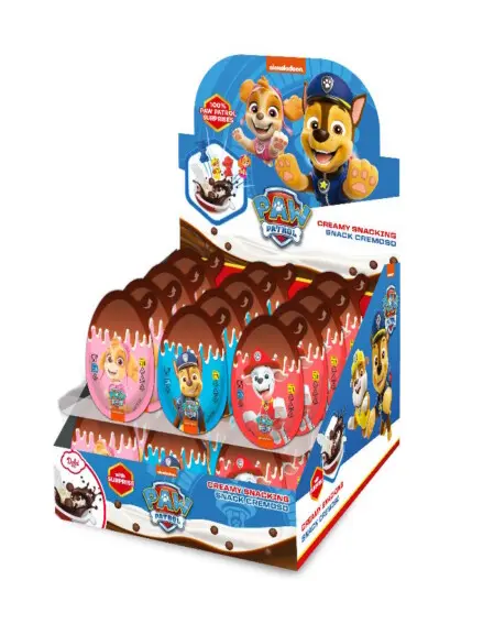 HUEVO SORPRESA PAW PATROL CRUSH & CREAM 4x24 HUEVO SORPRESA PAW PATROL CRUSH & CREAM 4x24