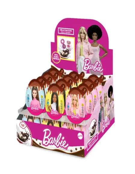 HUEVO SORPRESA BARBIE CRUSH & CREAM 4x24 HUEVO SORPRESA BARBIE CRUSH & CREAM 4x24